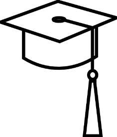 235x273 Clipart Graduation Cap