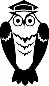 171x300 Printable Outline Of An Owl Wearing A Graduation Cap