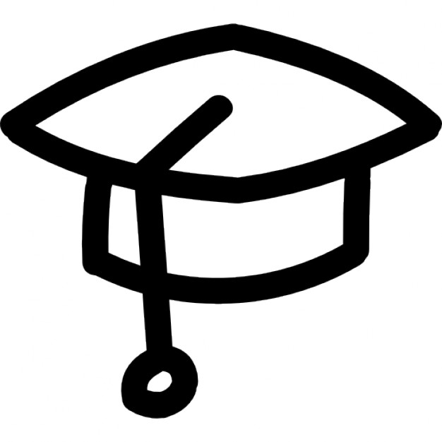 Graduation Cap Outline | Free download on ClipArtMag