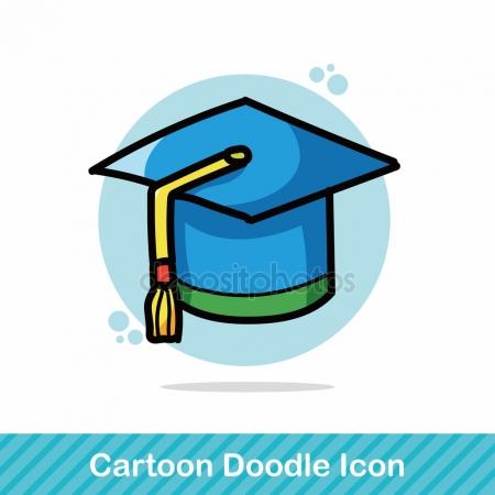 450x450 Graduation Cap Color Doodle Stock Vectors, Royalty Free Graduation