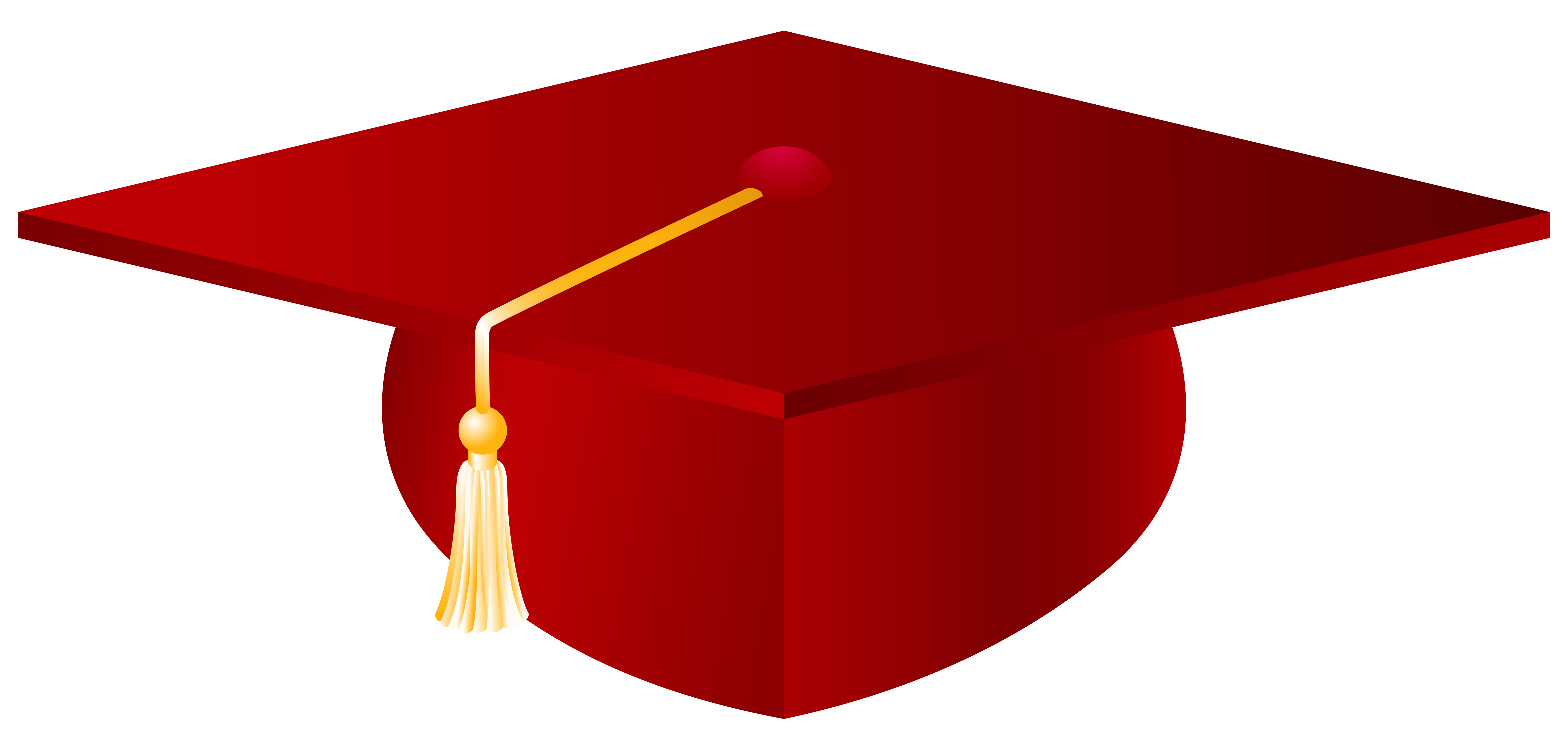 6144x2904 Red Graduation Cap Png Vector Clipart Imageu200b Gallery