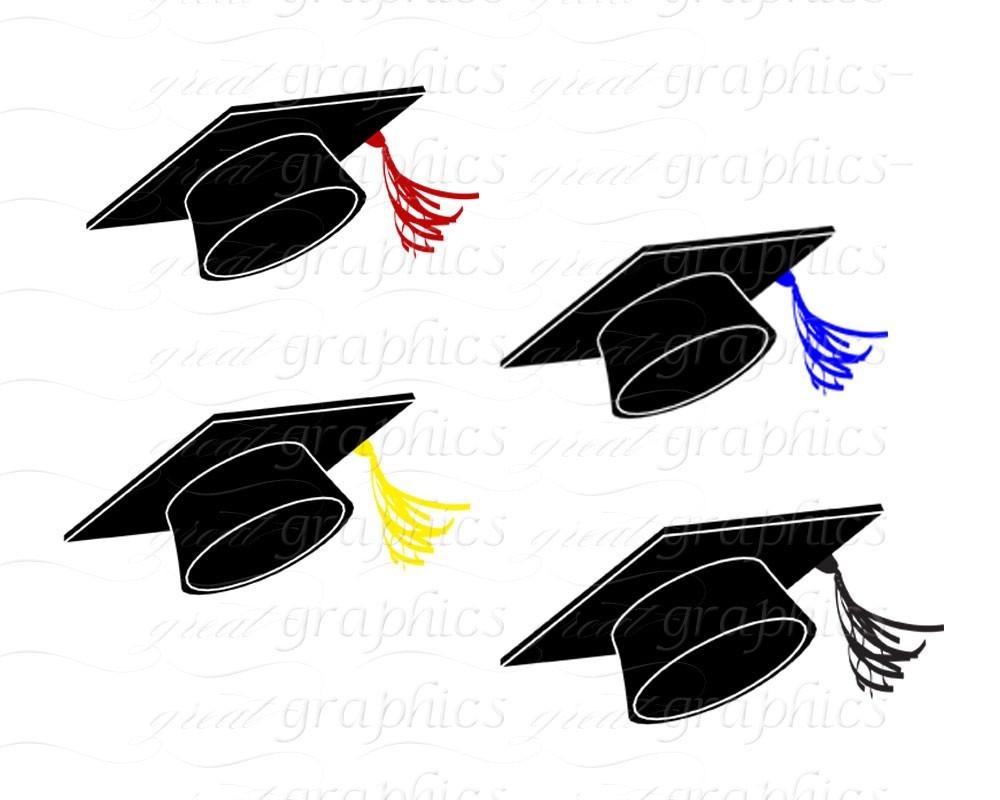 1000x800 Graduation Clip Art Graduation Clipart Digital Graduation Caps