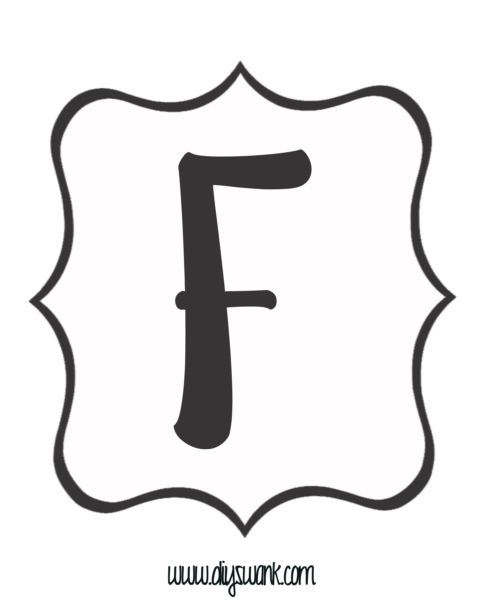 480x600 46 Best Printable Letter For Banner Images Clip Art