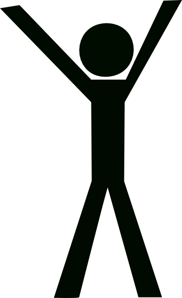 366x599 Stickman Clipart Free