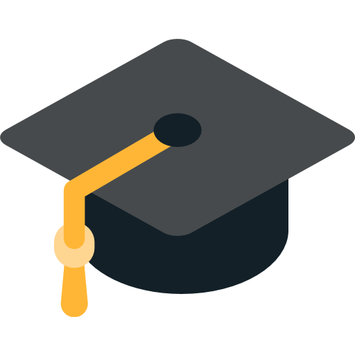 512x512 Graduation Cap Emoji For Facebook, Email Amp Sms Id  11476