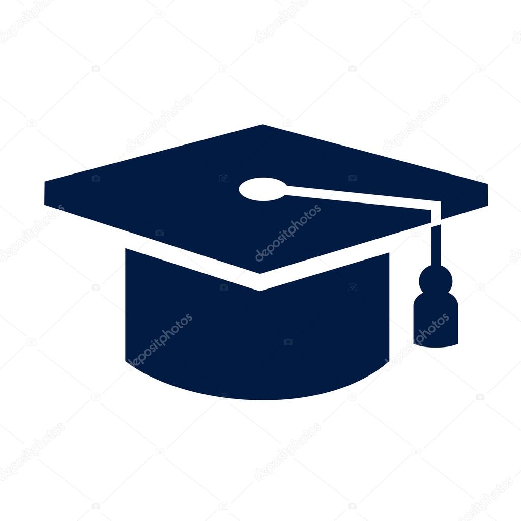 1024x1024 Graduation Cap Icon Stock Vector Bioraven