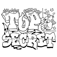 230x230 Download Graffiti Color Pages