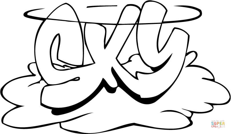 graffiti coloring pages  free download on clipartmag