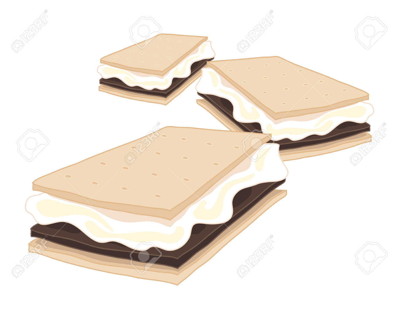 1300x1040 Marshmellow Clipart Smore