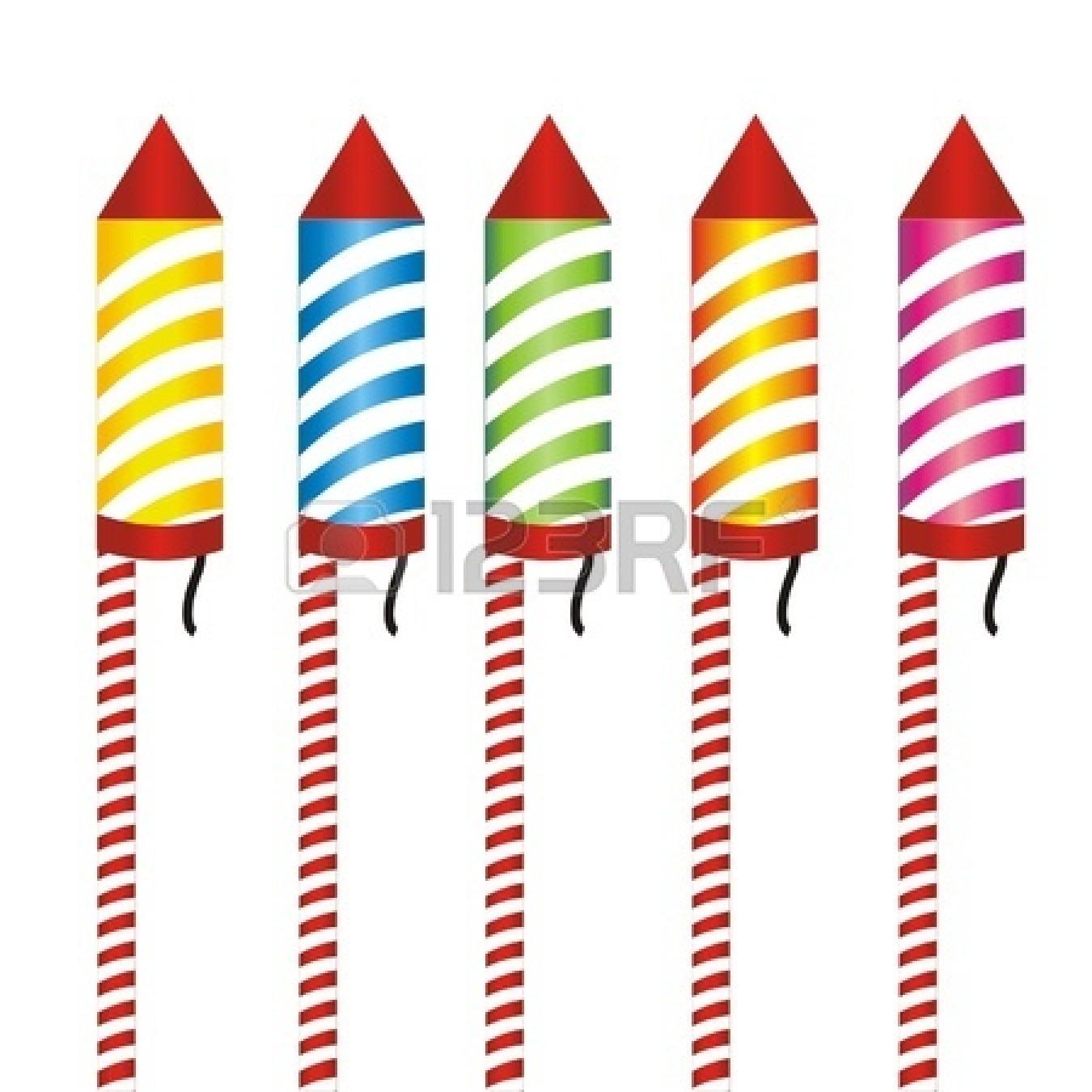 1350x1350 Fire Crackers Clipart