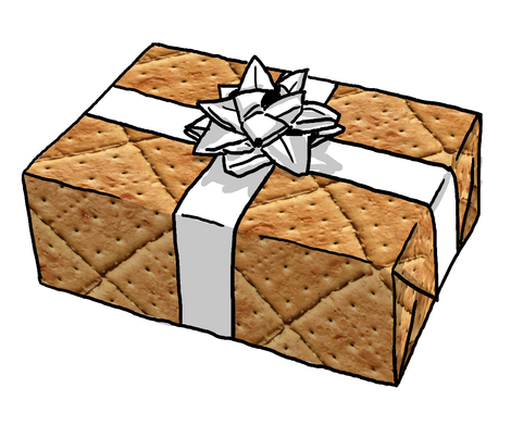 470x403 Graham Crackers Fabric