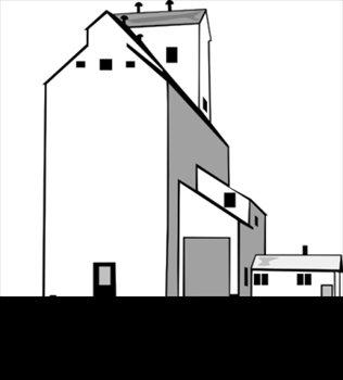 316x350 Grain Bin Clip Art