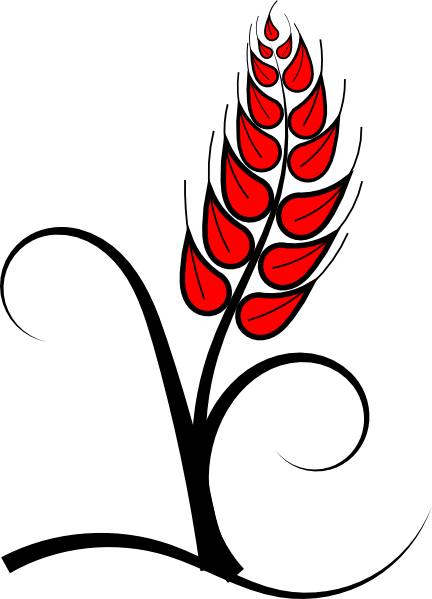 432x599 Grain Plant Clip Art