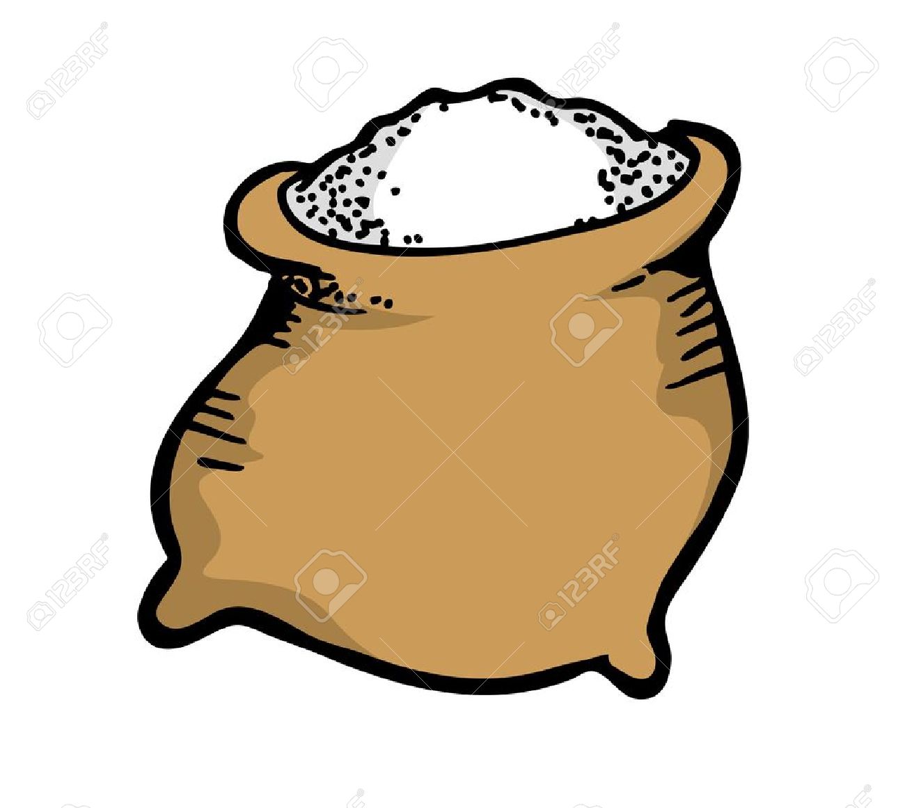 1300x1160 Sugar Clipart Grain Bag