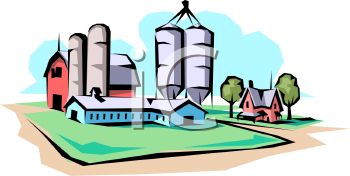 350x176 Barn Clipart Grain Silo