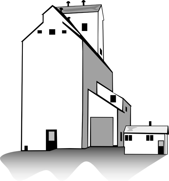 540x578 Grain Elevator Clip Art Free Vector In Open Office Drawing Svg