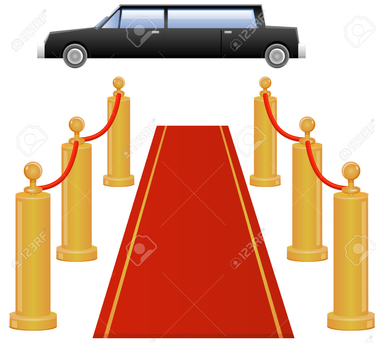 1300x1152 Red Carpet Clipart Car