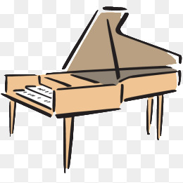 Grand Piano Cartoon | Free download on ClipArtMag