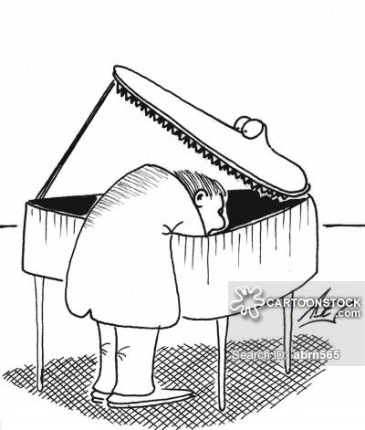 400x471 Baby Grand Piano Cartoons And Comics