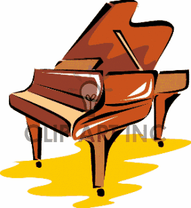 276x300 Piano Clipart Artwork