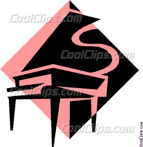 291x300 Grand Piano Symbol Vector Clip Art