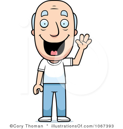 400x420 Grandfather Clipart