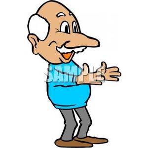 300x300 Clip Art Grandpa