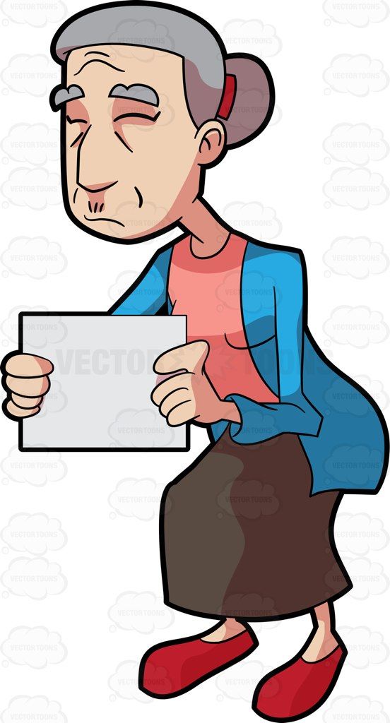 552x1024 A Sad Grandma Asking For Help