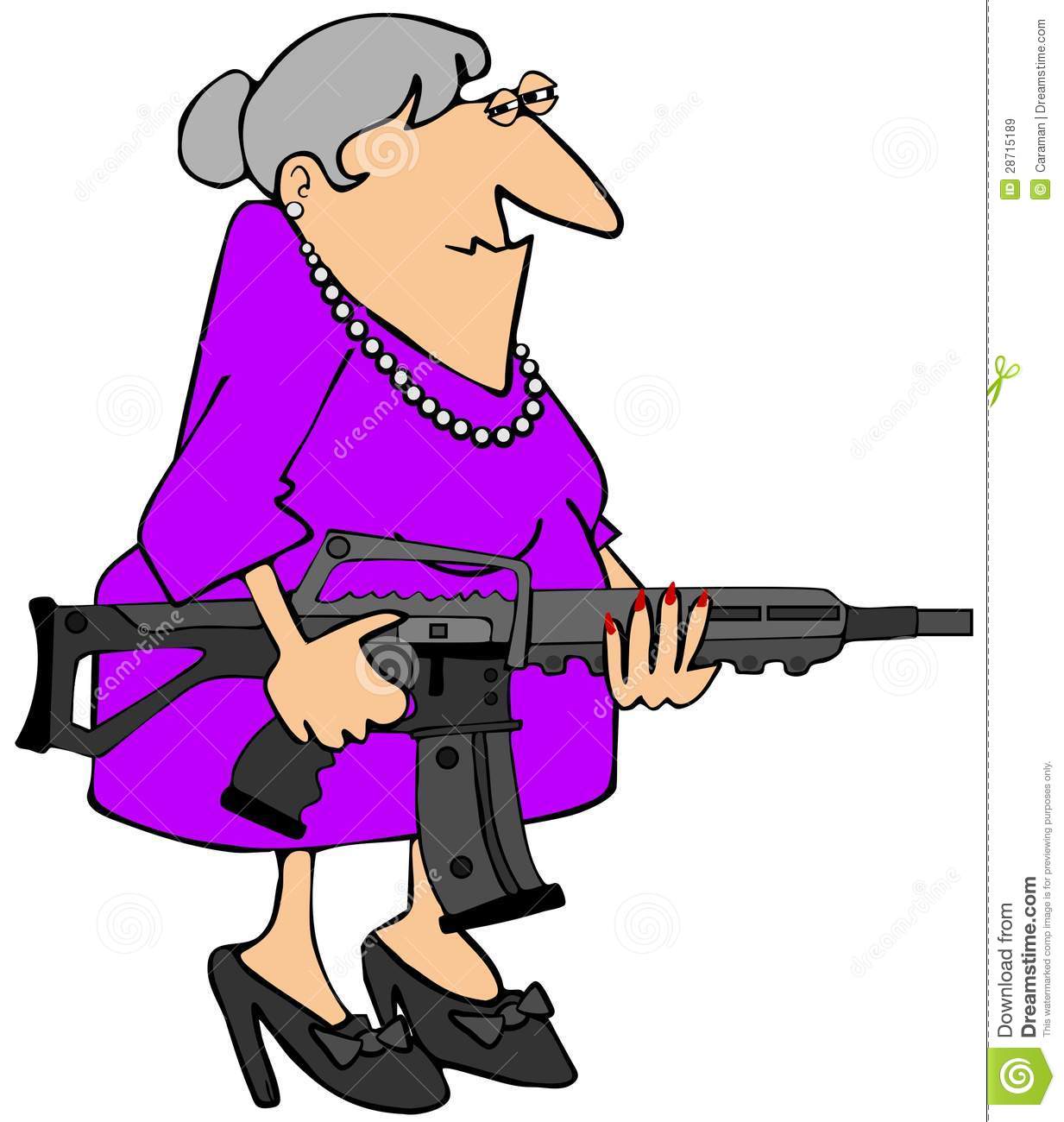 1233x1300 Grandma With An Assault Rifle Clipart Panda
