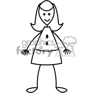 300x300 Cute Black Grandma Clipart