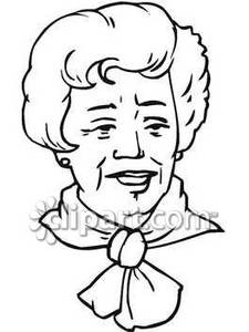 Grandma Clipart Black And White | Free download on ClipArtMag