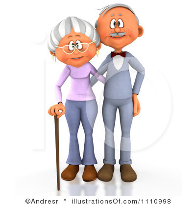 400x420 Clip Art Grandparents Clipart