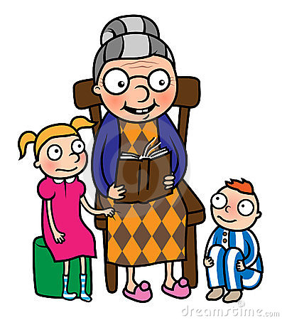 397x450 Grandmother And Child Clipart