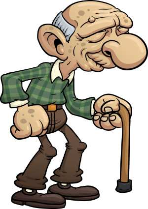 300x425 Grandfather Clipart