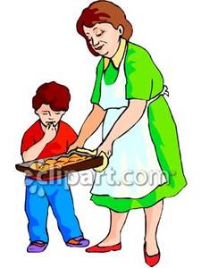 225x300 Offering Fresh Baked Cookies To Her Grandson