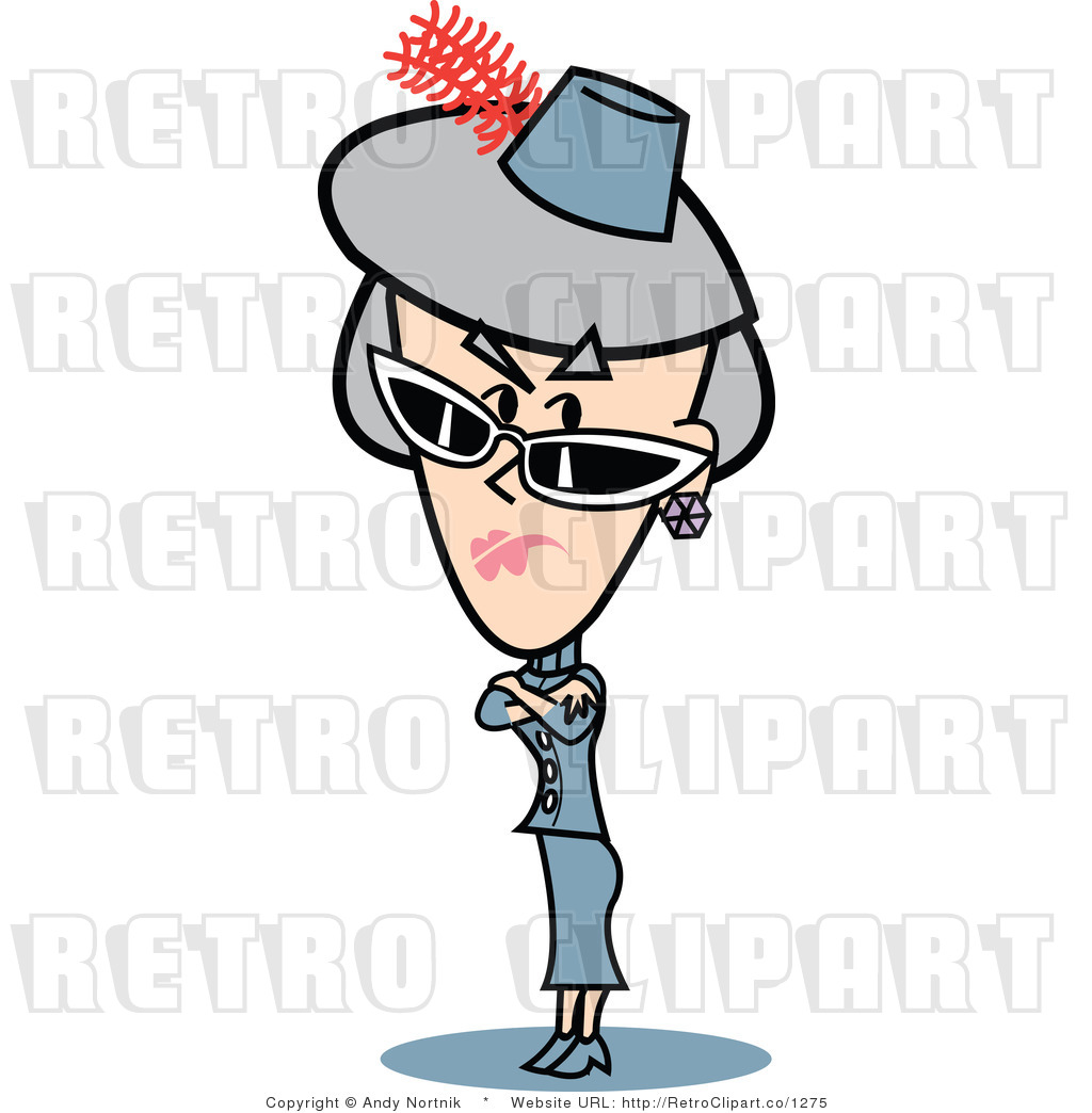 1024x1044 Retro Clipart Grandma