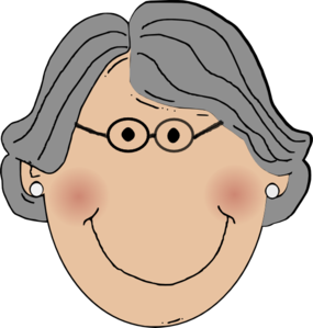 285x299 Grandma Clip Art