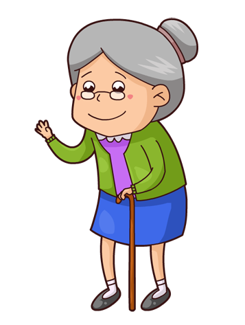357x473 Grandma Free Cartoon Granny Clip Art