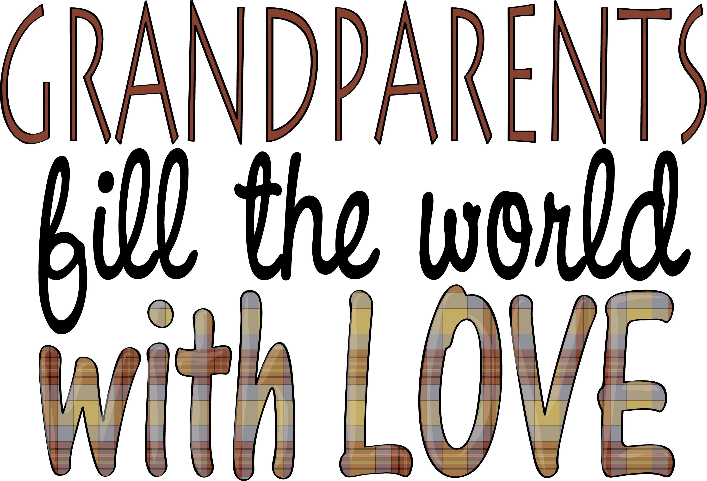 Grandparents Clipart Black And White Free download on ClipArtMag