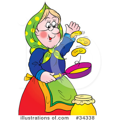 400x420 Granny Clipart