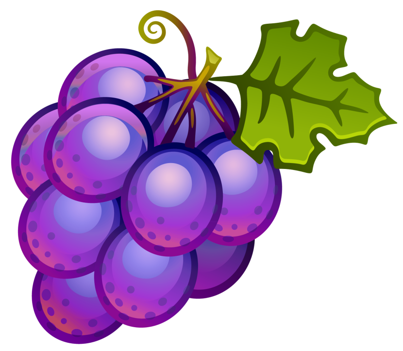 830x723 Free Grape Clipart