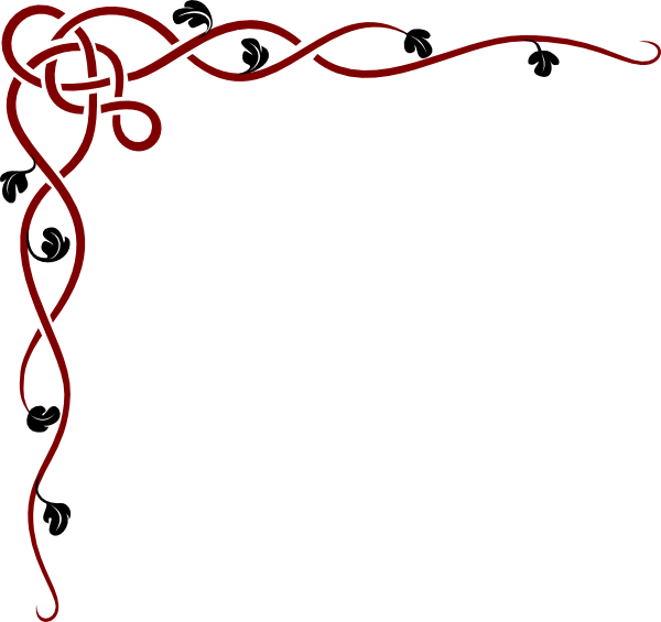 600x565 Maroon Cliparts Border 230913