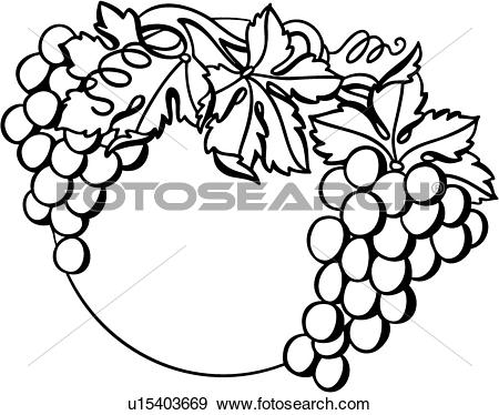 450x374 Grapes Clipart Fancy
