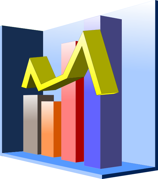 528x598 3d Graph Clip Art