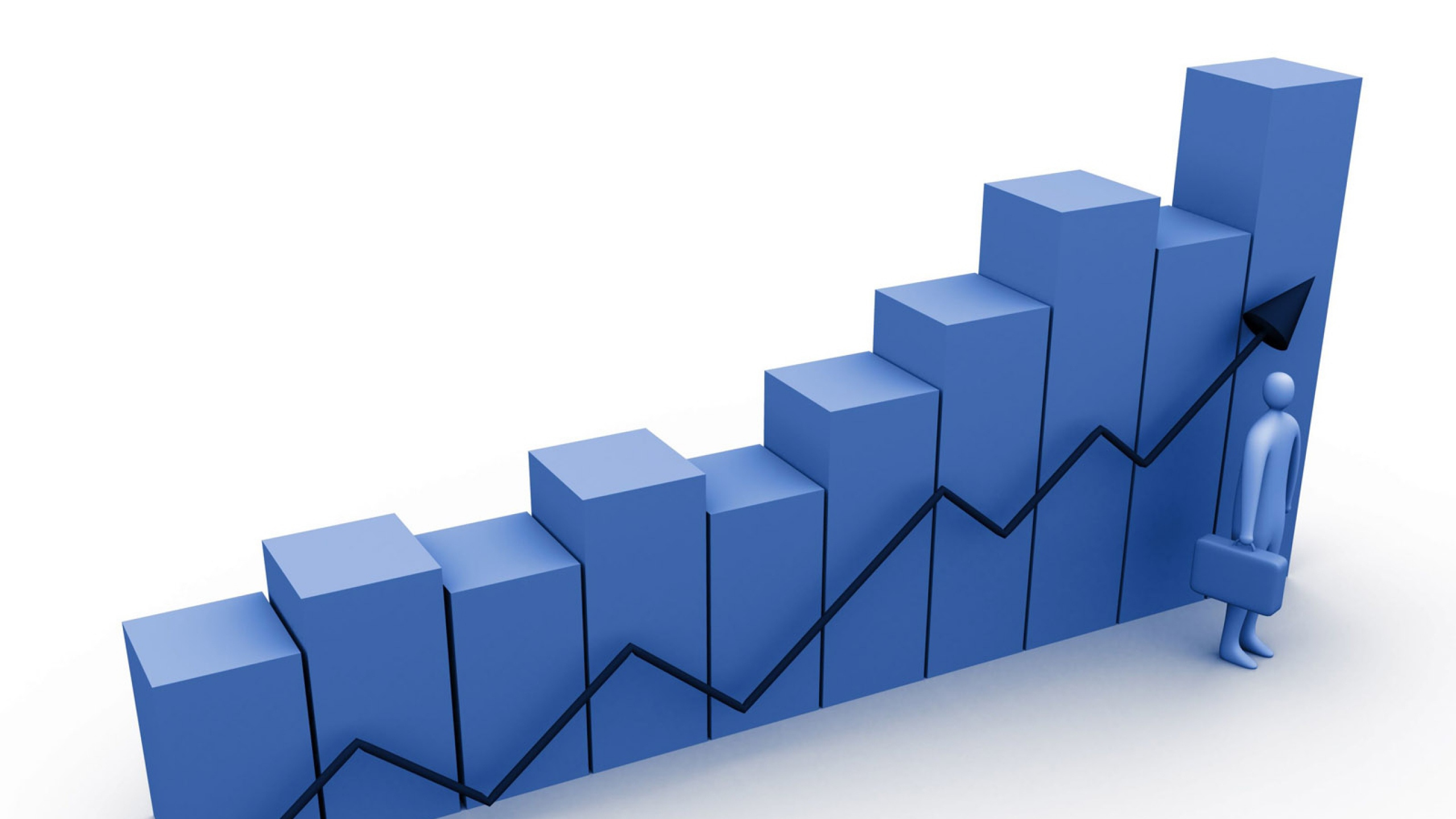 2560x1440 Growth Graph Clipart