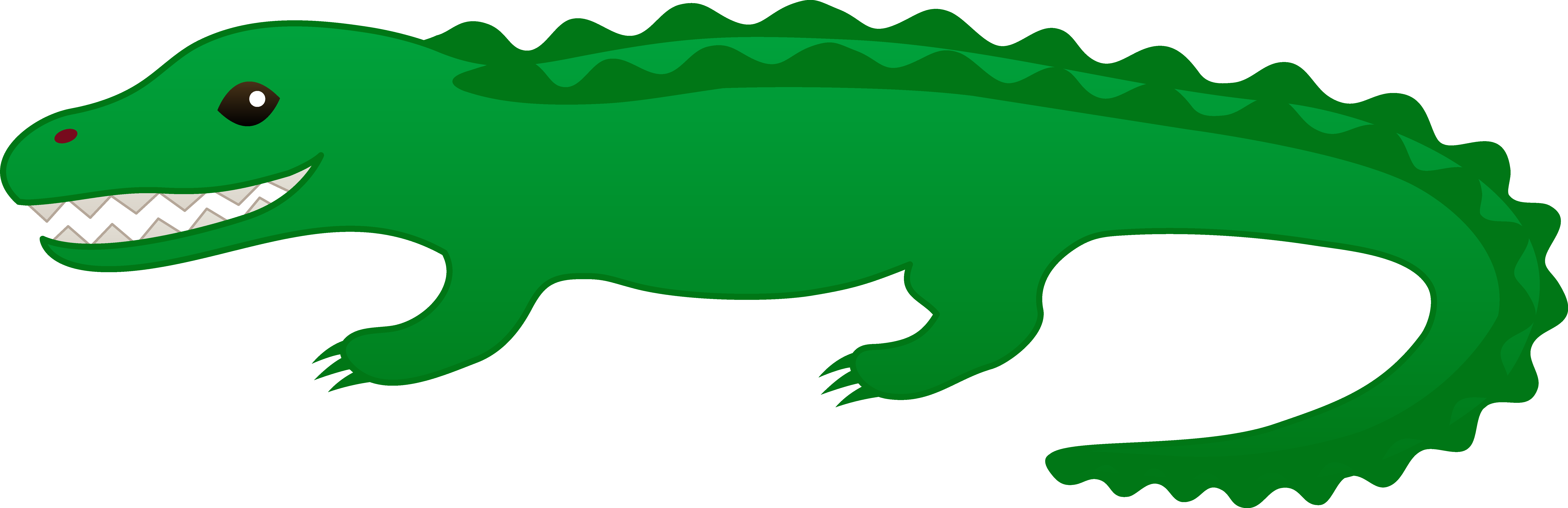 8491x2753 Reptile On The Grass Crocodile Clipart, Explore Pictures