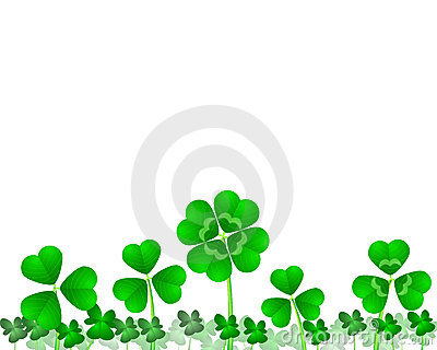 400x320 Field Clipart Four Leaf Clover