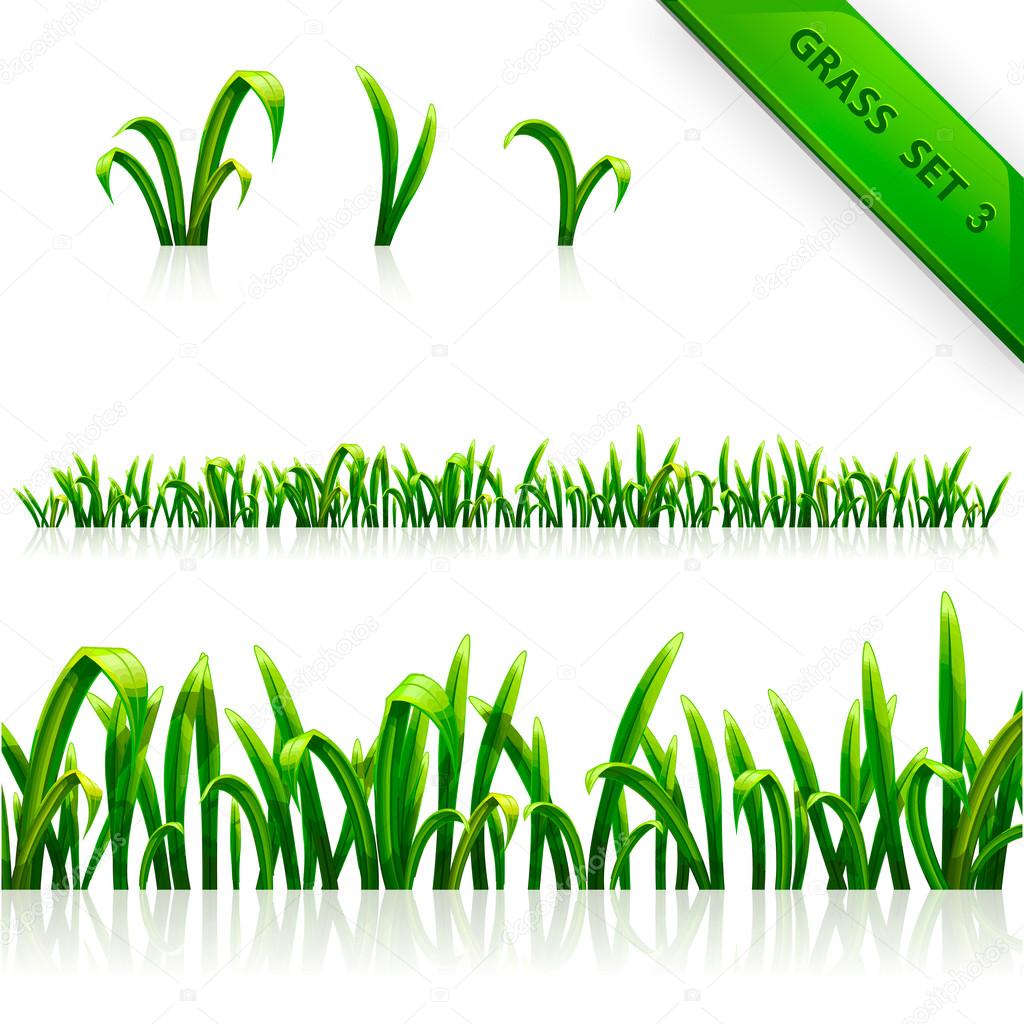 1024x1024 Grass Outline Border. Grass Border Vector Image Outline