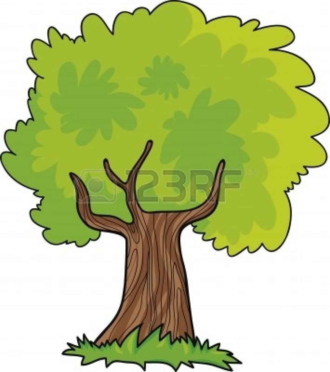 1065x1200 Cartoon Grass And Trees