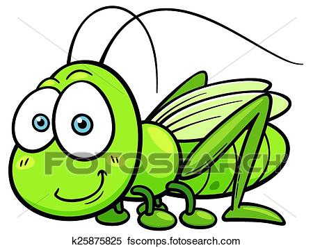 450x357 Clipart Of Grasshopper K25875825